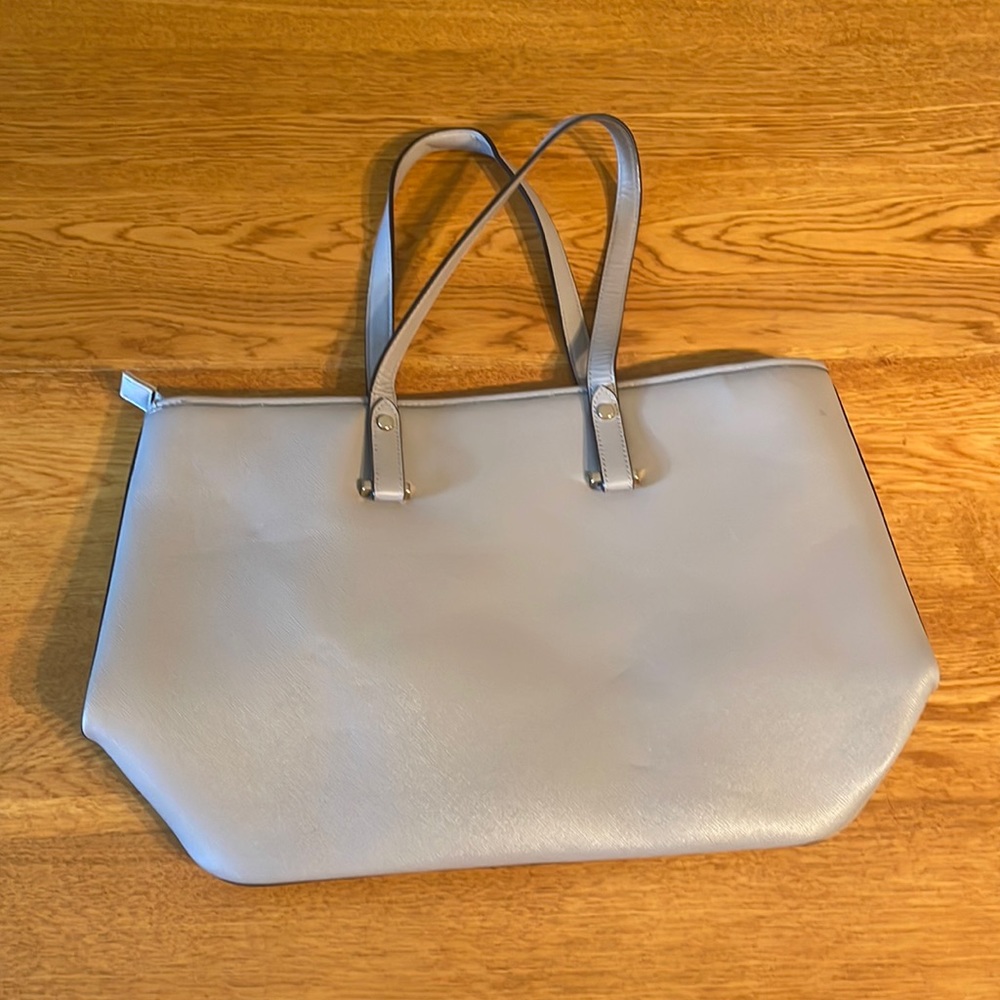 Gray Tote Bag